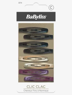 Kvinnor Babyliss Paris Håraccessoarer|Oval snap clips 8PK - Håraccessoarer