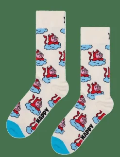 Kvinnor Happy Socks Strumpor|Strumpor|2-Pack Good Bad Pig Socks Gift Set - Sockor
