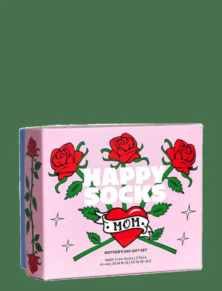 Happy Socks 2-Pack Mother's Day Socks Gift Set - Sockor|Kvinnor Strumpor
