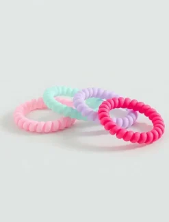Barn Mango Håraccessoarer|Pack of 4 scrunchies - Hårsnoddar