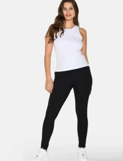 Kvinnor URBAN QUEST Kläder|T-Shirts & Toppar|2-Pack Women Bamboo Tank Top - Linnen