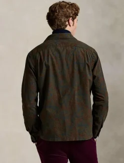 Polo Ralph Lauren Paisley-Print Oxford Overshirt - Mönstrade skjortor| Overshirts|Skjortor