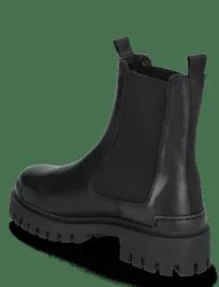 Kvinnor Pavement Varmfodrade Stövlar|Boots|PAMalou wool - Platta ankelboots