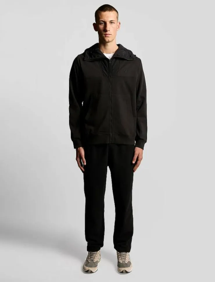 Lyle & Scott Panelled Hybrid Jacket - Hybridjackor| Jackor & Rockar