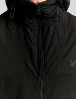 Lyle & Scott Panelled Hybrid Jacket - Hybridjackor| Jackor & Rockar