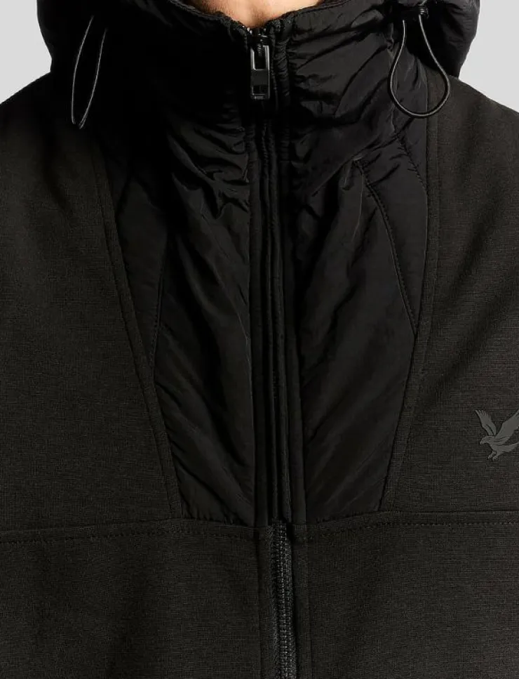 Lyle & Scott Panelled Hybrid Jacket - Hybridjackor| Jackor & Rockar
