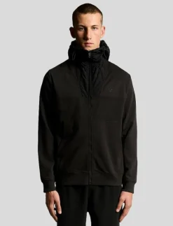 Lyle & Scott Panelled Hybrid Jacket - Hybridjackor| Jackor & Rockar