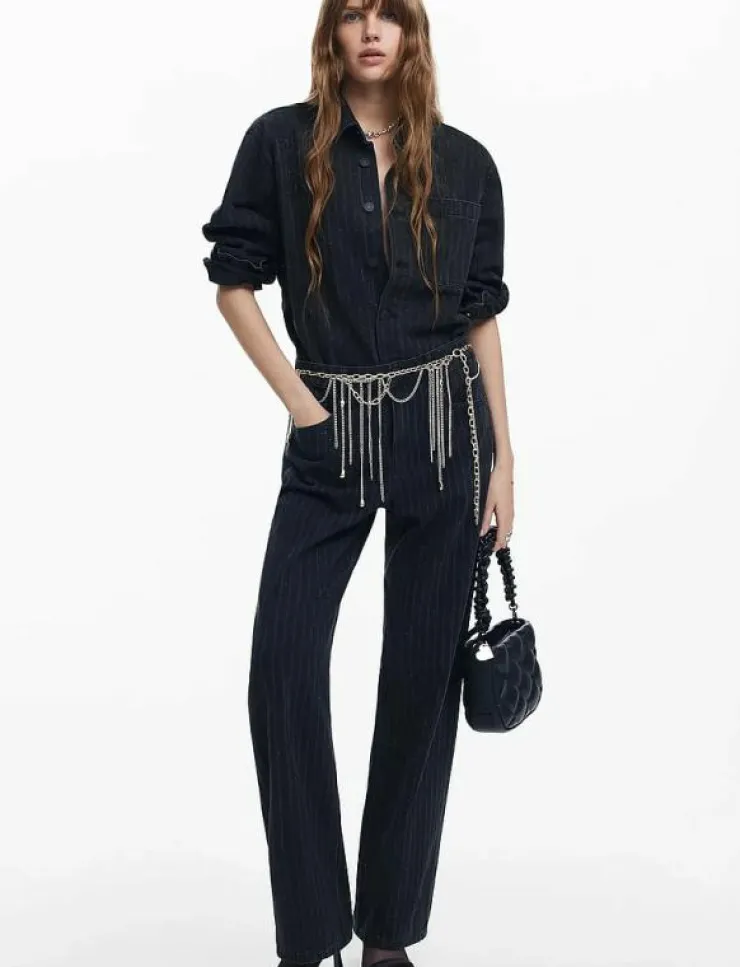Kvinnor Desigual Overshirts|PARIS - Jeansskjortor