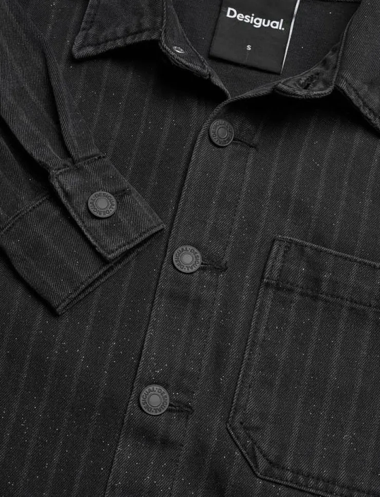 Kvinnor Desigual Overshirts|PARIS - Jeansskjortor