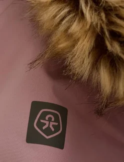 Color Kids Parka W. Fake Fur - Vinterjacka|Barn Vinterkläder