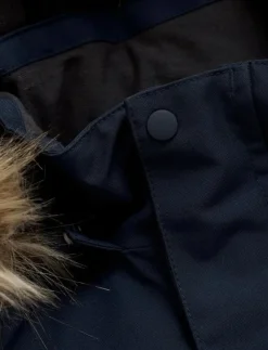 Color Kids Parka W. Fake Fur - Vinterjacka|Barn Vinterkläder