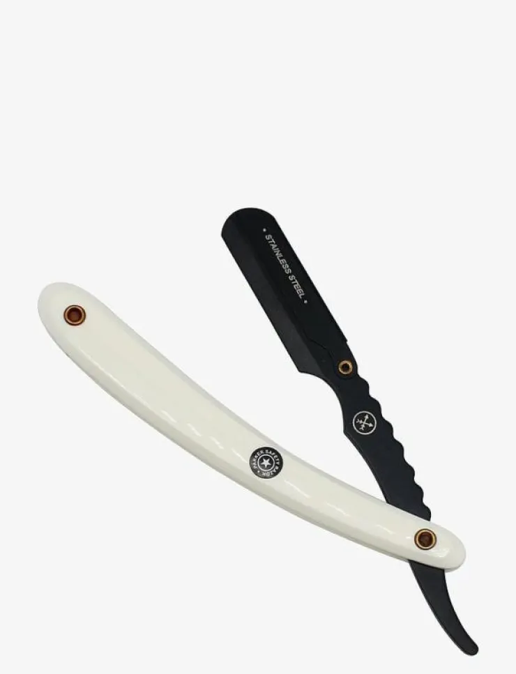 Parker SRWBA - ABS Handle Clip Type Black Blade Holder Barber/Straight Razor - Rakning| Skönhet|Skönhet
