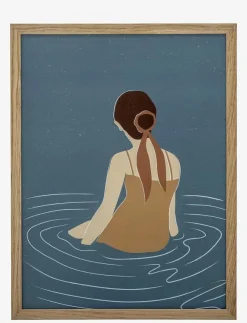 Bloomingville Parma Illustration w/ Frame - Illustrationer| Posters & Ramar