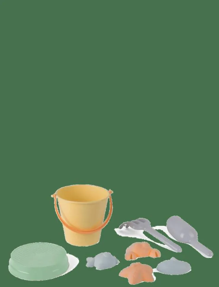 Barn Dantoy Uteleksaker|PASTEL BUCKET SET - Sandleksak