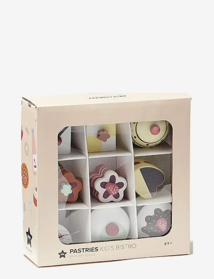 Barn Kid's Concept Leksakskök & Tillbehör|Pastries 9pcs BISTRO - Leksaksmat & Leksakstårtor