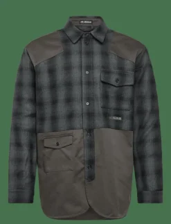 HAN Kjøbenhavn Patch Army Shirt - Flanellskjortor| Overshirts