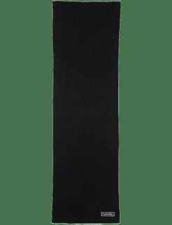 Calvin Klein Sjalar & Halsdukar|PATCH CHUNKY RIB COTTON SCARF - Halsdukar