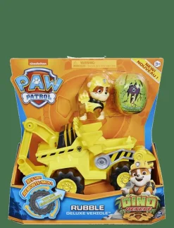 Barn MAKI Leksaksfordon & Bilar|Paw Patrol Dino Deluxe Vehicles Rubble - Byggmaskiner