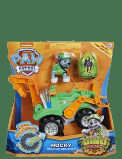 MAKI Paw Patrol Dino Deluxe Vehicles Rocky - Byggmaskiner|Barn Leksaksset & Leksaksfigurer