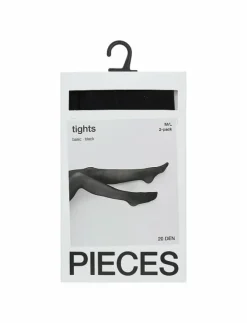Kvinnor Pieces Strumpbyxor|PCNEW NIKOLINE 20 DEN 2 PACK TIGHTS NOOS - Strumpbyxor