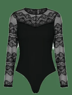 Pieces PCSINNA LS BODYSTOCKING NOOS - Bodies & slips|Kvinnor Bodies & Underklänningar