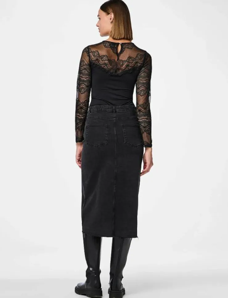 Pieces PCSINNA LS BODYSTOCKING NOOS - Bodies & slips|Kvinnor Bodies & Underklänningar
