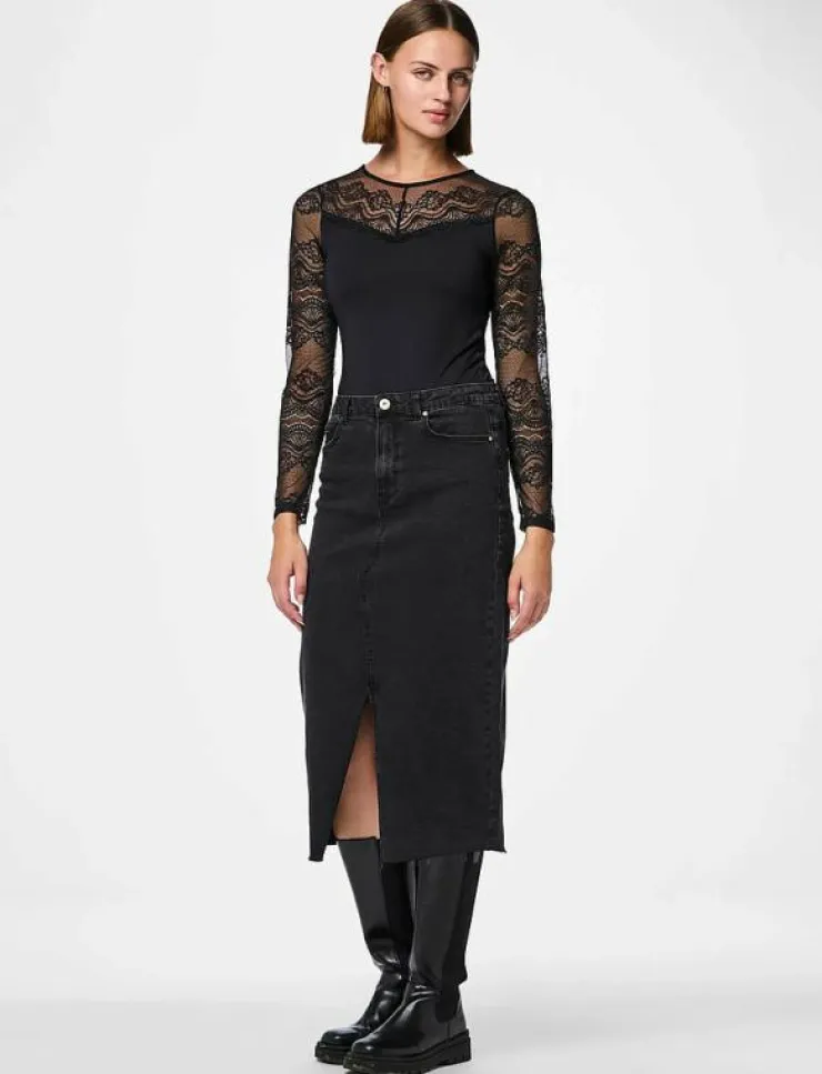 Pieces PCSINNA LS BODYSTOCKING NOOS - Bodies & slips|Kvinnor Bodies & Underklänningar
