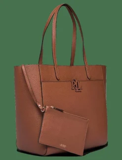 Lauren Ralph Lauren Pebbled Leather Large Cameryn Tote Bag - Shoppers|Kvinnor Shoppingväskor & Totes