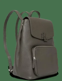 Kvinnor Lauren Ralph Lauren Ryggsäckar|Pebbled Leather Medium Cameryn Backpack - Ryggsäckar