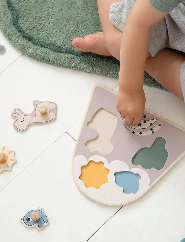 Done by Deer Peg puzzle Lalee - Knoppussel|Barn Pussel & Spel