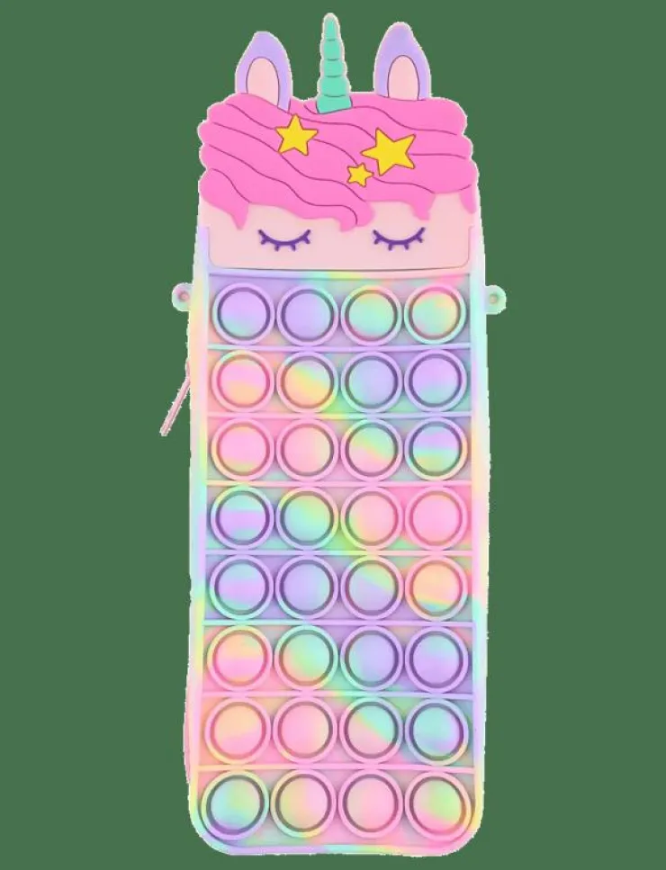 Robetoy PENCIL CASE POP IT UNICORN - Pennfodral|Barn Väskor