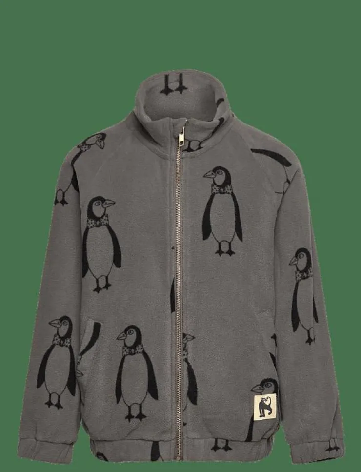 Mini Rodini Penguin fleece jacket - Jackor|Barn Fleecekläder
