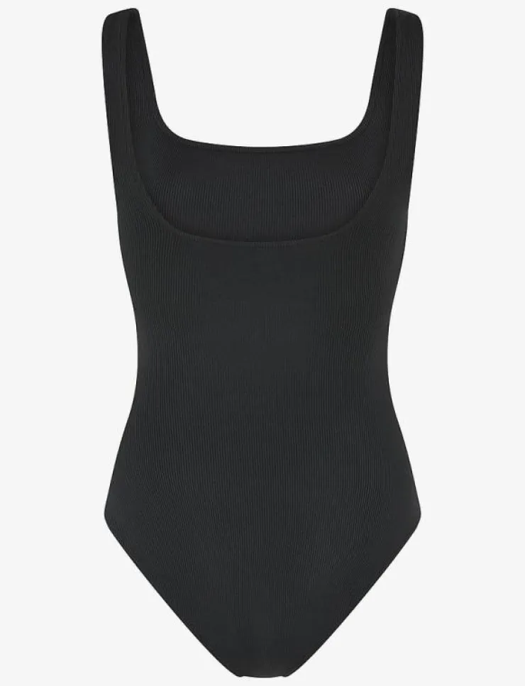 Kvinnor Girlfriend Collective Toppar & T-Shirts|Penny Square Neck Bodysuit - Jumpsuits & Bodies
