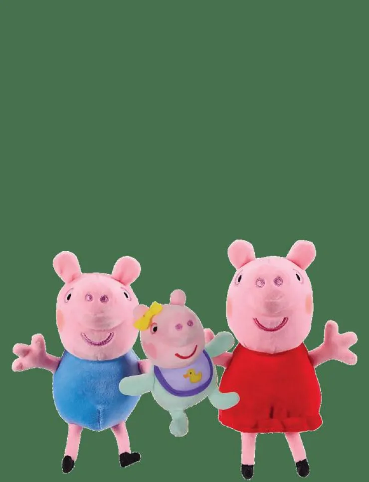 Proxy PEPPA PLUSH 3PK - Film & Sagofigur|Barn Leksaksset & Leksaksfigurer