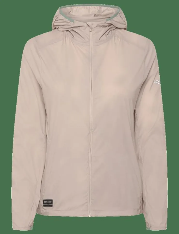 Kvinnor Saucony Jackor|Peregrine Packaway Jacket Women - Sportjackor