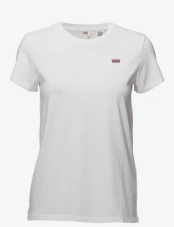 Levi's® PERFECT TEE WHITE CN100XX - T-shirts|Kvinnor Kläder|T-Shirts & Toppar
