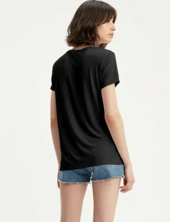 Levi's® PERFECT VNECK CAVIAR JERSEY - T-shirts|Kvinnor Kläder|T-Shirts & Toppar