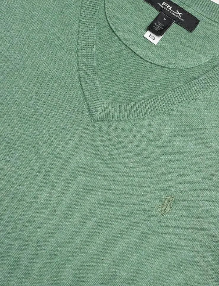 Ralph Lauren Golf Performance Cotton-Blend Sweater Vest - Stickat| Sweatshirts