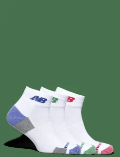 Kvinnor New Balance Underkläder|Strumpor|Performance Cushioned Ankle 3 Pack - Strumpor