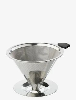 cilio Köksmaskiner|Te- & Kaffetillbehör|Permanent filter for coffee w.base STAINLESS STEEL - Kaffebryggare & tekokare