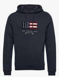 Lexington Clothing Perry Organic Cotton Hood - Hoodies| Sweatshirts & Huvtröjor