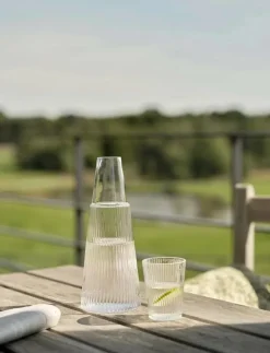 Stelton Kannor & Karaffer|Pilastro karaff med dricksglas 1 l. - Vattenkaraffer & Vattenkannor