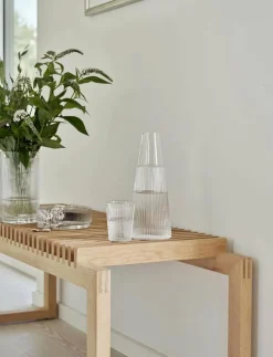 Stelton Kannor & Karaffer|Pilastro karaff med dricksglas 1 l. - Vattenkaraffer & Vattenkannor