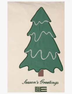 Lexington Home Pine Tree Twill Patch Cotton Velvet Pillow Cover - Kuddfodral| Kuddar & Filtar