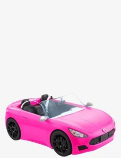 Barn Barbie Dockor & Tillbehör|Pink Convertible Vehicle Toy with Rolling Wheels - Docktillbehör