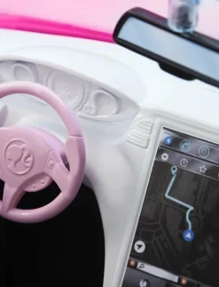 Barn Barbie Dockor & Tillbehör|Pink Convertible Vehicle Toy with Rolling Wheels - Docktillbehör