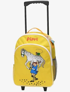 Barn Micki Leksaker Väskor|PIPPI RULLVÄSKA, GUL - Resväskor