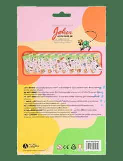 Barn Joker Rita & Pyssla|PIPPI STICKER BOOK - Klistermärken