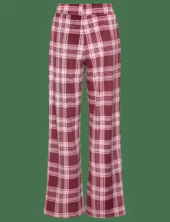 Hunkemöller PJ SET LS VELOURS CHECK - Pyjamas|Kvinnor Pyjamas & Loungewear