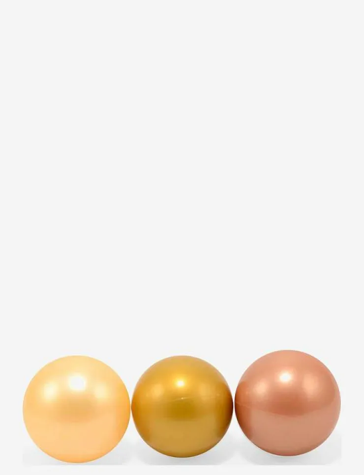 Barn Magni Toys Motorikleksaker|Plastic balls in net. 3 colors; khaki, sand and beige. - Motorikleksak